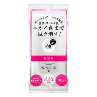Shiseido - Ag Deo 24 Clear Shower Sheet N No Fragrance