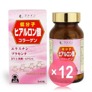 FINE JAPAN - Hyaluronic Acid Tablets (x12) (Bulk Box)