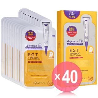 Mediheal - E.G.T Timetox Ampoule Mask EX. (x40) (Bulk Box)