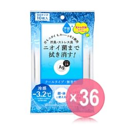 Shiseido - Ag Deo 24 Clear Shower Sheet Cool (x36) (Bulk Box)