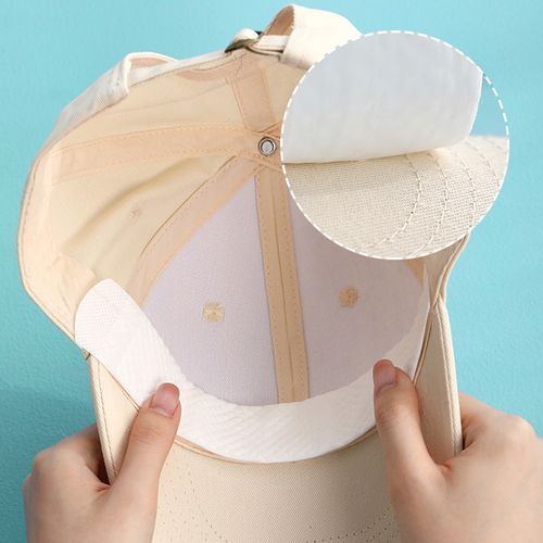 Caraboomie - Set of 10: Disposable Adhesive Hat Sweat Liner