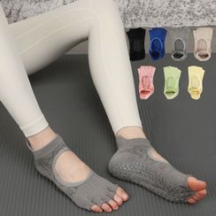 Frimista - Gradient Toeless Grip Yoga Socks