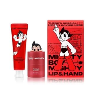 CNP Laboratory - Propolis Lipcerin & Hand Cream Set Mighty Atom Edition