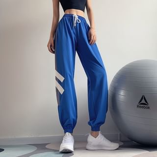 baby girl color block sweatpants