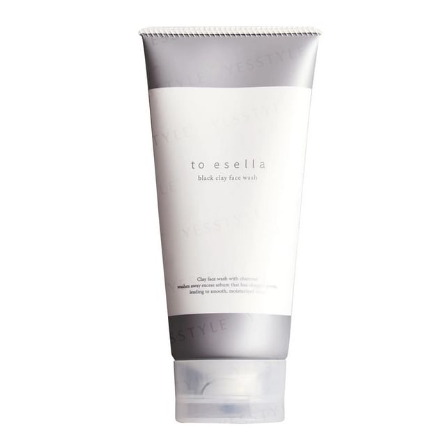 to esella-Black Clay Face Wash