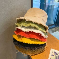 FROME(フローム) - Raw Hem Bucket Hat FROME(フローム) - Raw Hem Bucket Hat