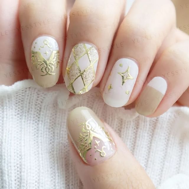 Lunacaca-Taurus Constellation Nail Art Stickers