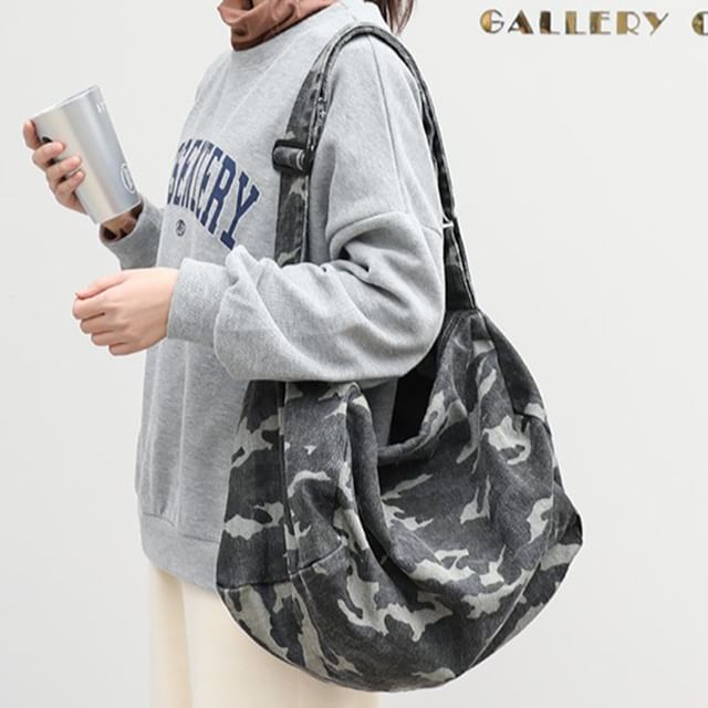 Basaran-Camo Print Tote Bag