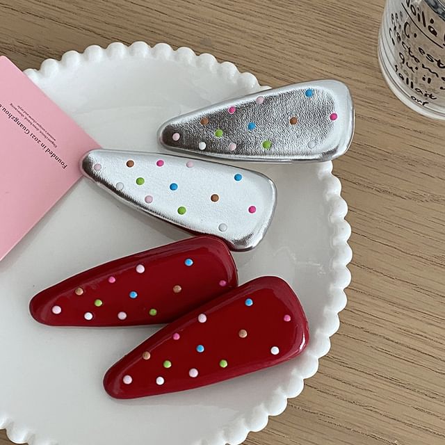 Kiren-Dotted Hair Clip