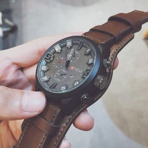 InShop Watches - Faux Leather Strap Watch | YesStyle