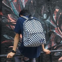 Mulgam - Checker Print Backpack Mulgam - Checker Print Backpack