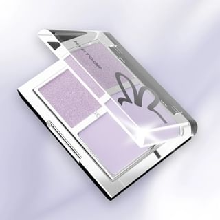 HYNTOOR - Cool Purple Two-Tone Eyeshadow Palette - 4 Types