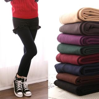 Clair Fashion - Fleece-Lined Leggings 