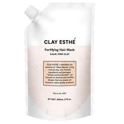 CLAY ESTHE - Fortifying Hair Mask Calm: Pink Clay Refill