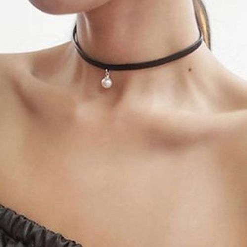 True Glam - Faux Pearl Choker | YesStyle