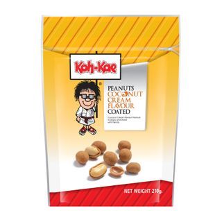 Koh-Kae - Coconut Cream Flavor Peanuts 210g | YesStyle