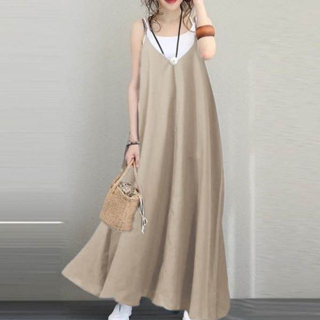 Spaghetti strap sales jumper dress