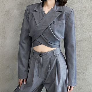 YouLover - Cropped Blazer | YesStyle