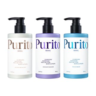 Purito SEOUL - Luminous Moisture Shea Butter Body Lotion - 3 Types