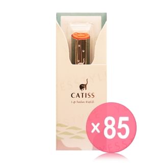 CATISS - Cat Paw Lip Balm Refill Honey Flavor & Natural Orange (x85) (Bulk Box)