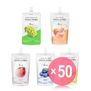 Dr.Liv - Konjac Jelly - 5 types (x50) (Bulk Box)