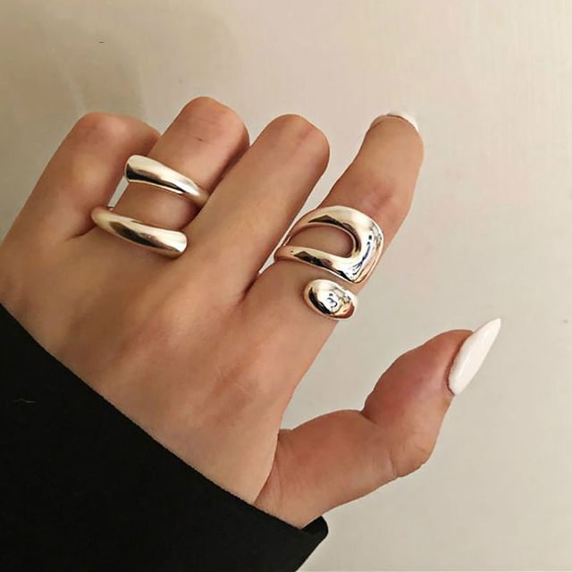 Hansha-Wrap Around Alloy Open Ring Various Designs