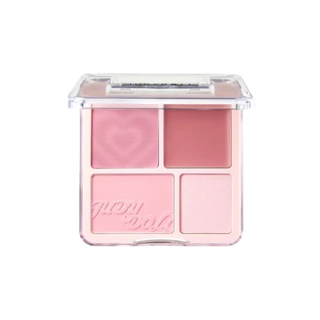 4 Color Blush & Highlight Palette by Judydoll