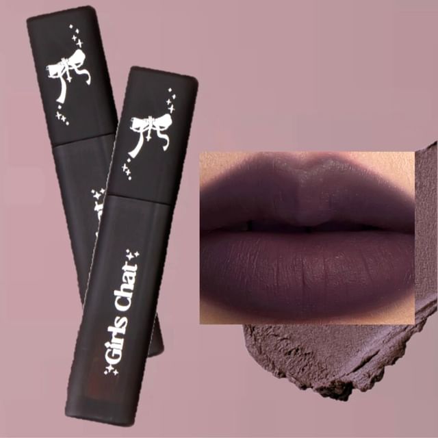 Girls Chat-Romantic Rebel Matte Lip Glaze PK03-PK04 - Rouge à lèvres mat