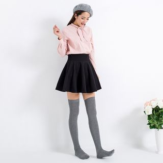 thigh high sock outfits