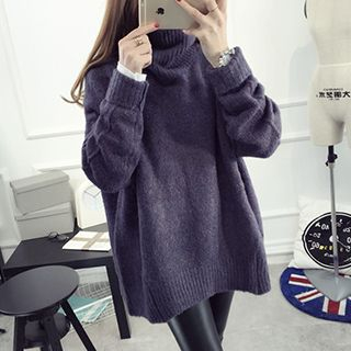 FR - Oversized Turtleneck Sweater | YesStyle
