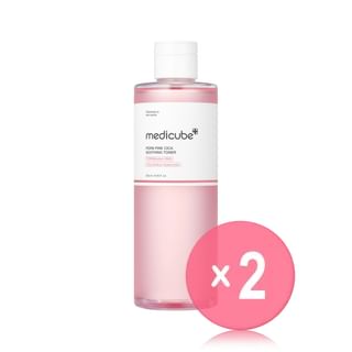 medicube - PDRN Pink Cica Soothing Toner 2pcs Bundle Set