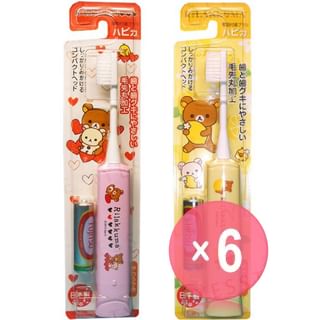 HAPICA - San-X Rilakkuma Power Toothbrush (x6) (Bulk Box)