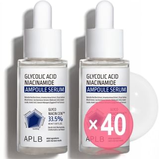 APLB - Glycolic Acid Niacinamide Ampoule Serum Set (x40) (Bulk Box)