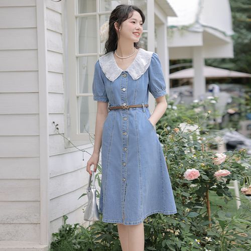 Idyllwind Women's Benton Denim Lace-Up Dress - Country Outfitter