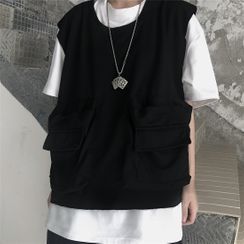 Banash - Pocketed Vest Banash - Pocketed Vest