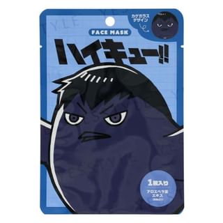 SHOBIDO - Haikyu Face Sheet Mask Kage Garasu