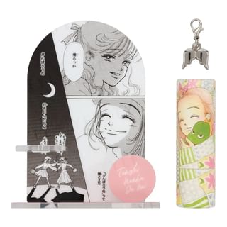 SHOBIDO - Tenshi Nanka Ja Nai Lip Balm & Stand Set Pink
