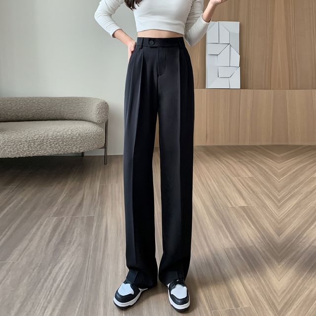 chinese dress ladies AUTOMET Wide Leg Dress Pants Womens Work Business Casual Palazzo Summer  Flowy High Waisted Trousers Slacks 2026 Fashion Suit Pant Dressy Outfits  Office Professional Clothes Black XS at Amazon Women's Clothing store