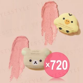 MilleFee - San-X Rilakkuma & Kiiroitori Finger Puff (x720) (Bulk Box)