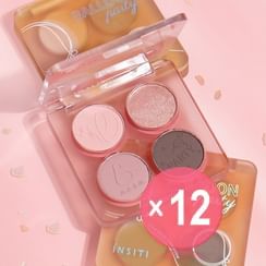 INSITI - Balloon Party Quad Eyeshadow Palette - 3 Types (x12) (Bulk Box)