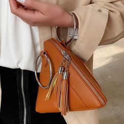 Bezac - Round Top Handle Zip Handbag