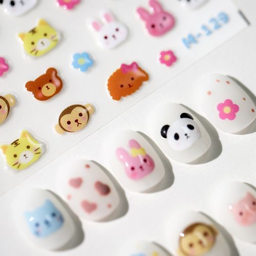 cute animal print nail designs | adorable pet print nail sty… | Flickr