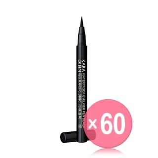 KARADIUM - Waterproof Eyeliner Pen (Black) (x60) (Bulk Box)