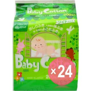 Cotton labo - Baby Cotton Wide (x24) (Bulk Box)