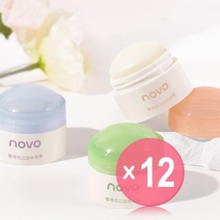 NOVO - Fresh Fragrance Solid Balm - 3 Flavors (x12) (Bulk Box)