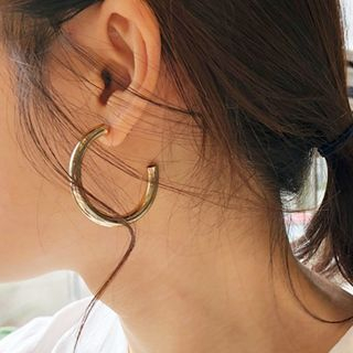 Jael-Chunky Hoop Earring