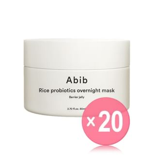 Abib - Rice Probiotics Overnight Mask Barrier Jelly (x20) (Bulk Box)
