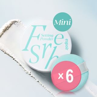 espoir - Fresh Setting Powder Mini (x6) (Bulk Box)