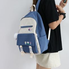 Little Days - Lightweight Color Block Backpack Little Days - Lightweight Color Block Backpack
