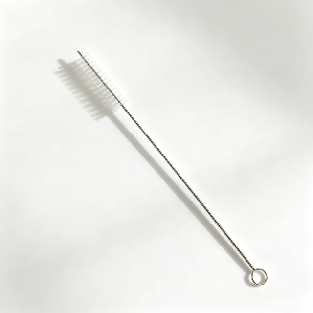 Baburu-Reusable Stainless Steel Drinking Straw Cleaning Brush
